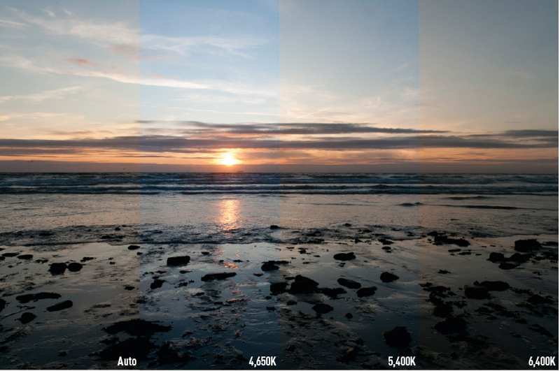 Atmospheric white balance
