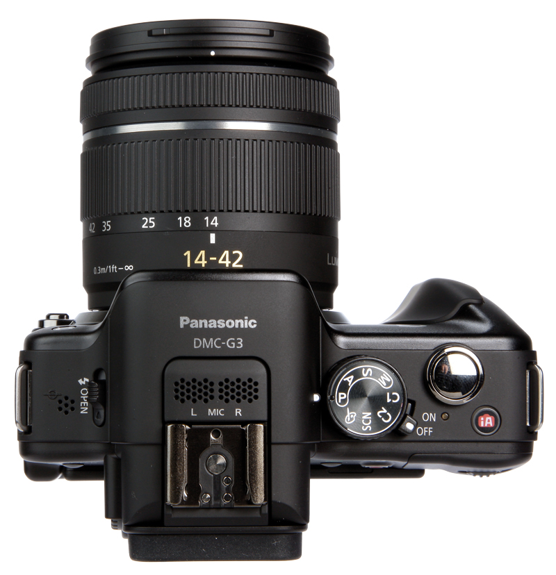 Panasonic DMC G3 top