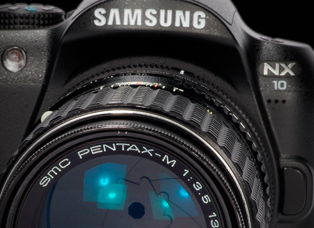 Samsung NX to Pentax K mount adapter