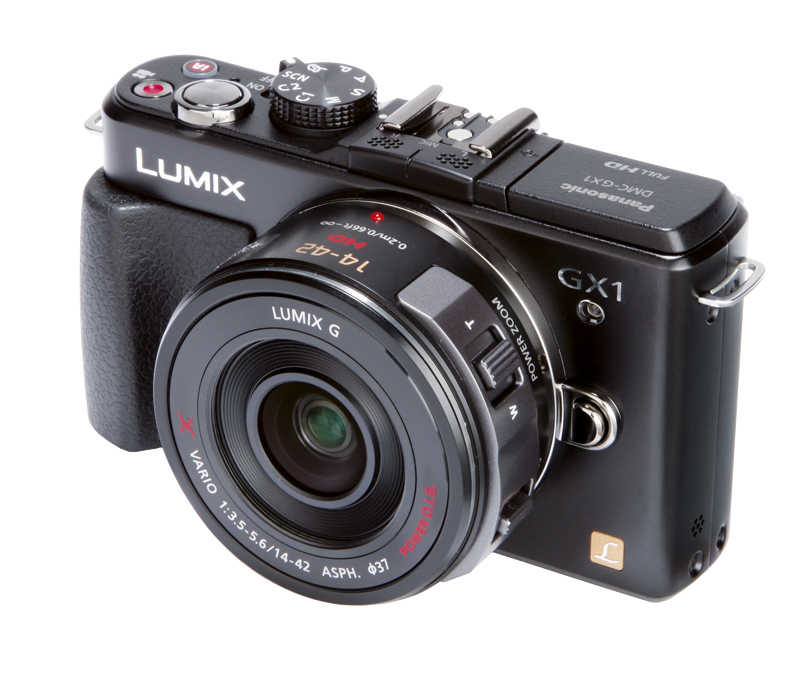 Panasonic Lumix DMC-GX1 front