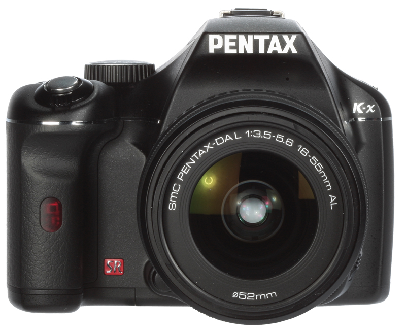 Pentax K-x front
