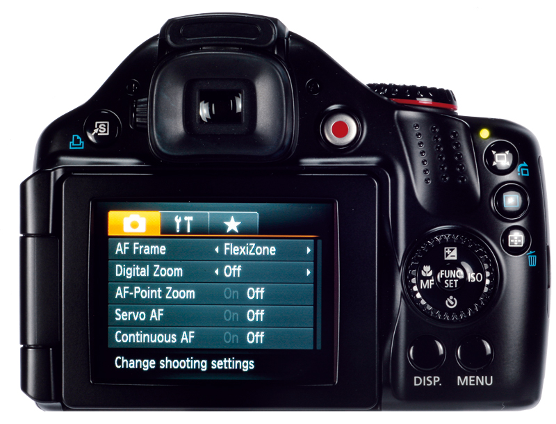 Canon Powershot SX30 back