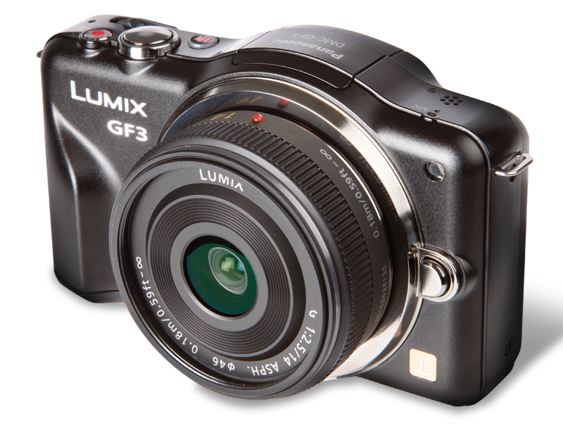 Panasonic DMC GF3 front
