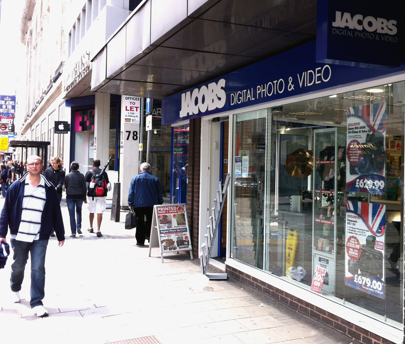 Jacobs new oxford street