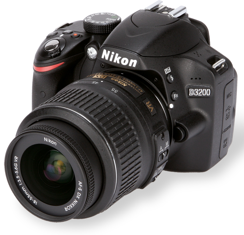 Nikon D3200 front (main)