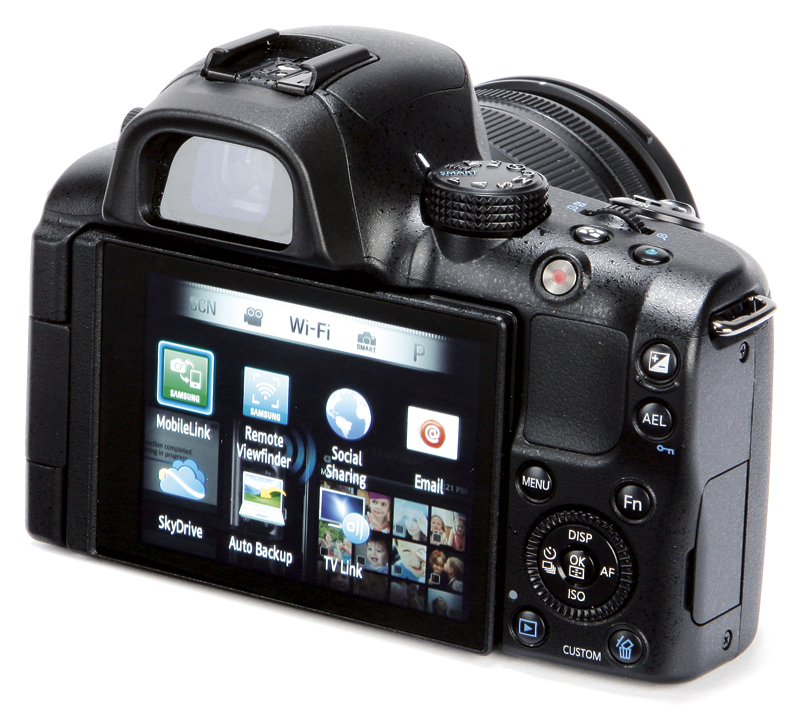 Samsung NX20 back