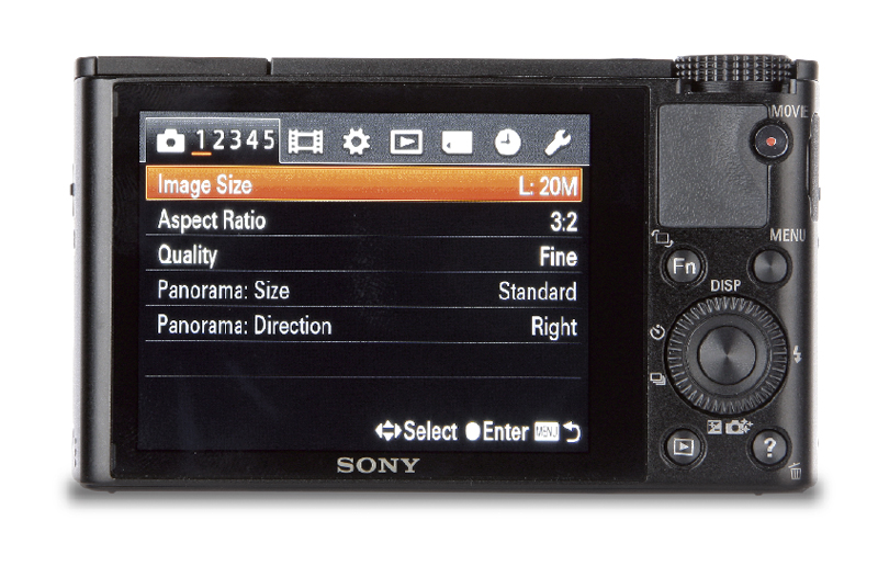 RX100 back view