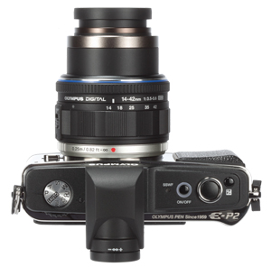 Olympus Pen E-P2 top
