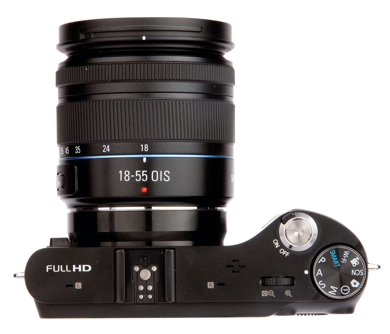 Samsung NX210 top