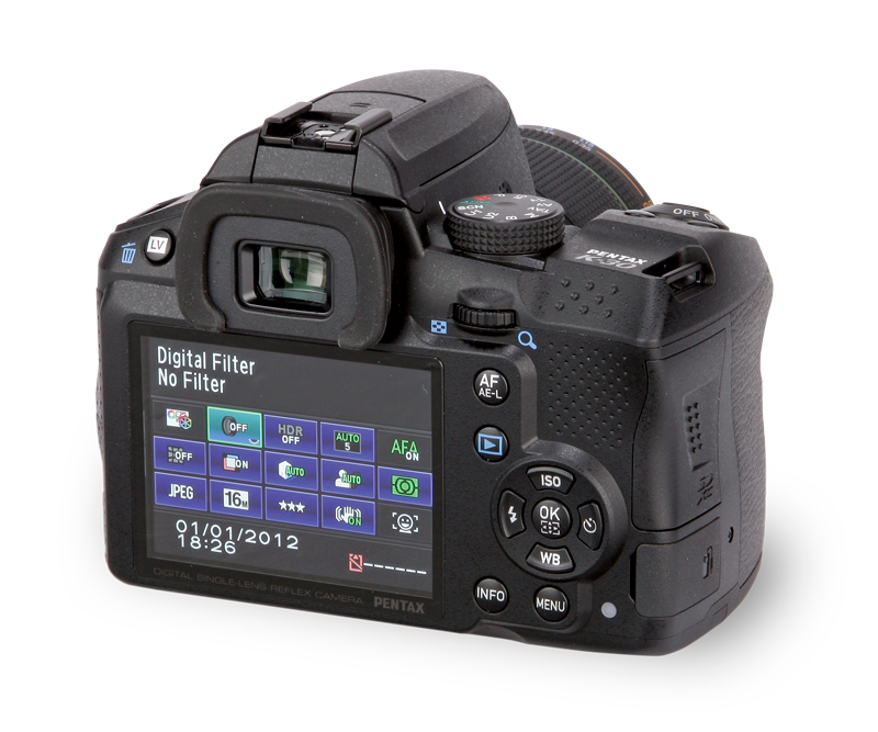 Pentax K-30 back