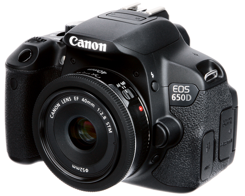 Canon EOS 650D front