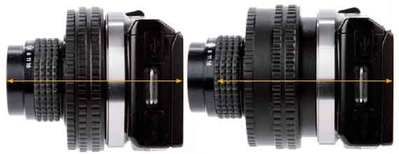 Enlarger lenses - helicoid