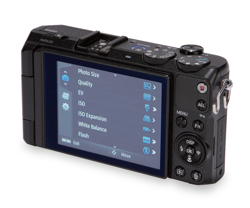 Samsung EX2F back