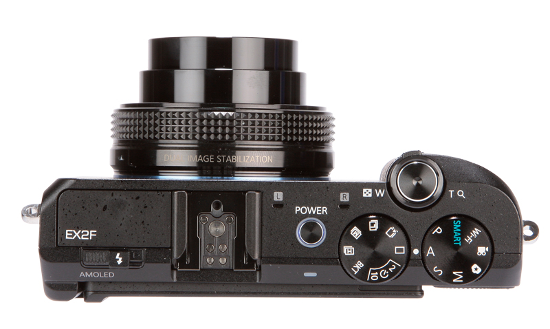 Samsung EX2F top (main)