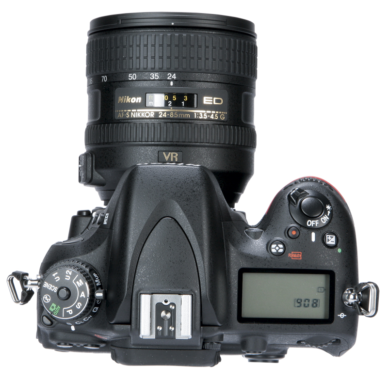 Nikon D600 top