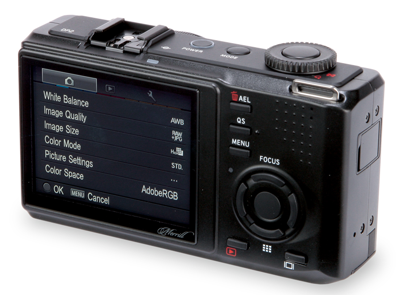 Sigma DP2 Merrill back