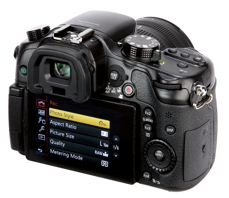 Panasonic Lumix DMC-GH3 back (main)
