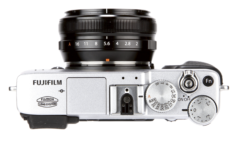 Fujifilm X-E1 top