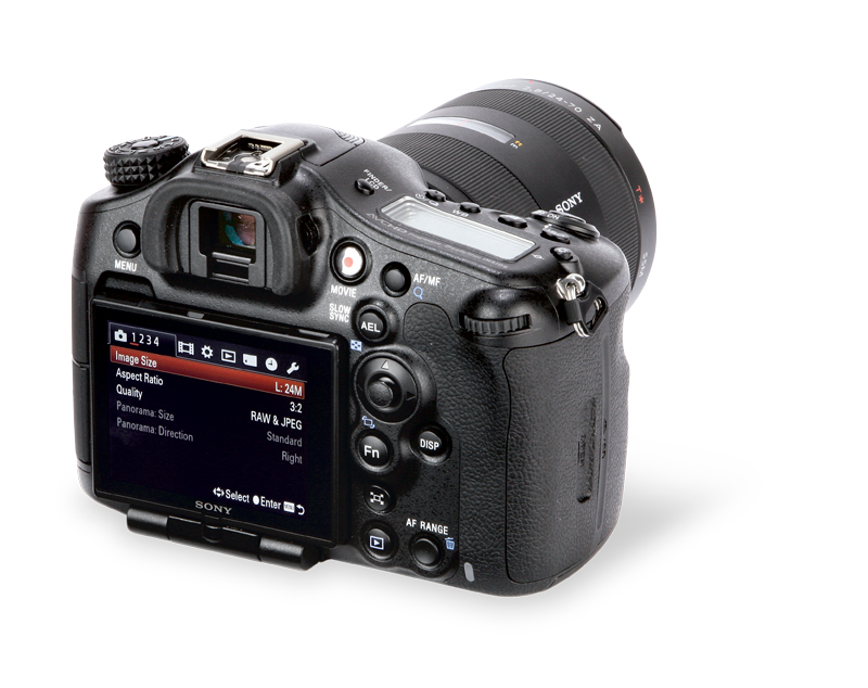 Sony Alpha 99 back