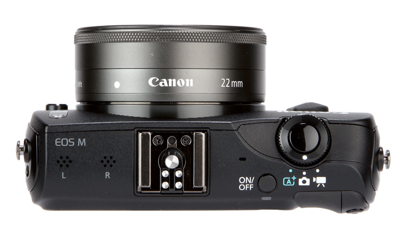 Canon EOS M top