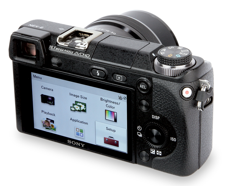 Sony NEX-6 back