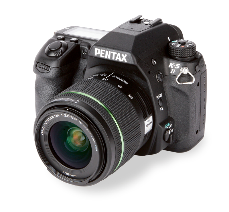 Pentax K-5 II front