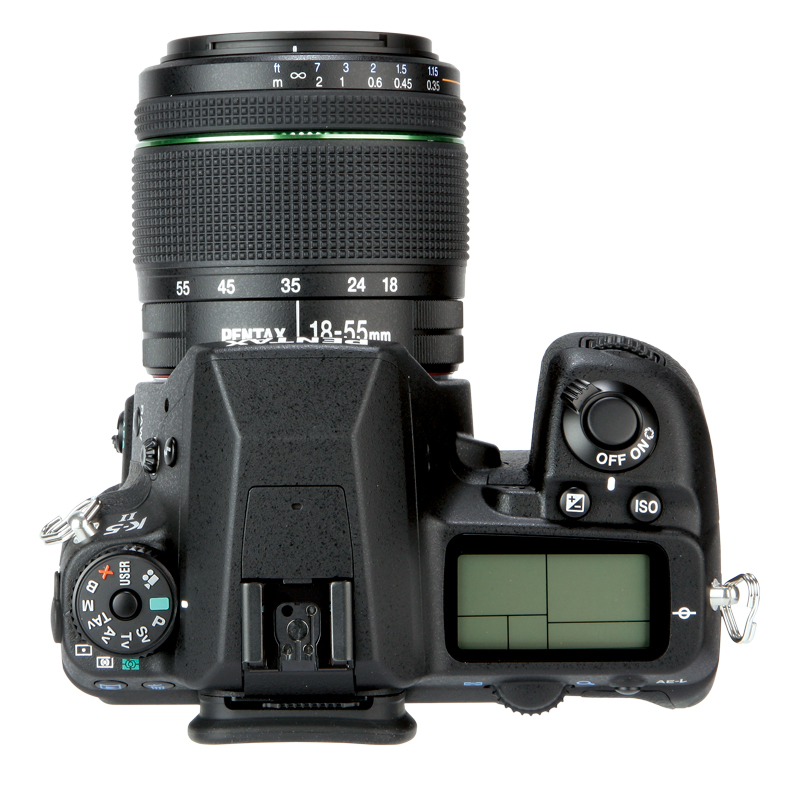 Pentax K-5 II top