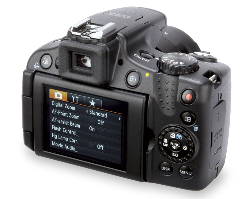 Canon PowerShot SX50 HS back