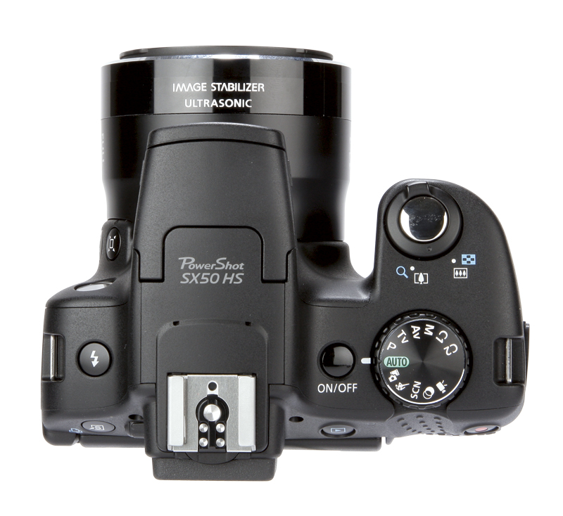 Canon PowerShot SX50 HS top