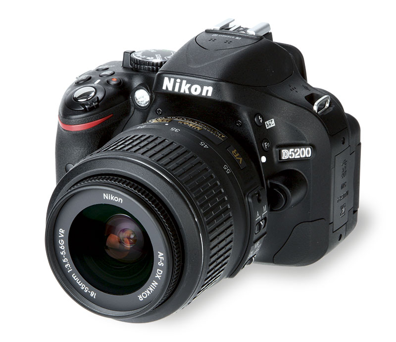 Nikon D5200 front Nikon D5200 front