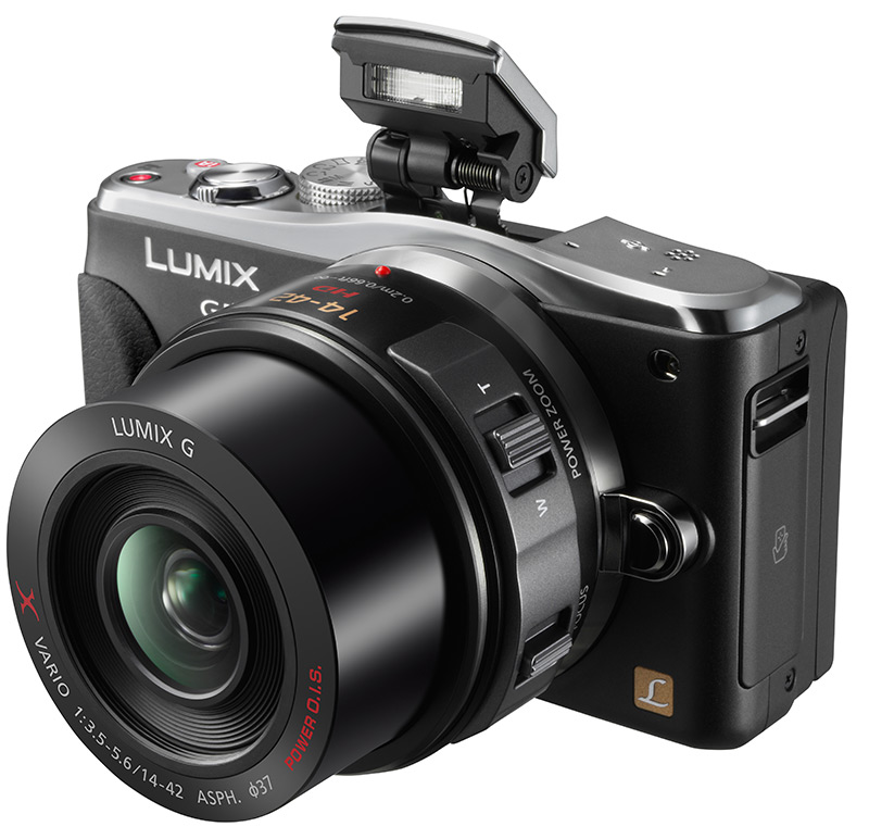 Panasonic Lumix DMC-GF6 - Three Quarter View