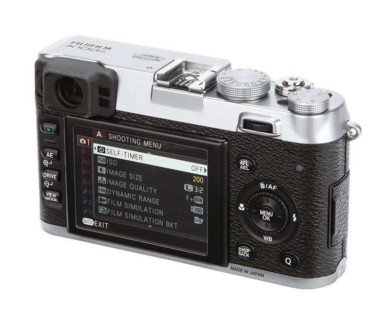Fujifilm X100S back