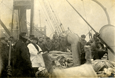 Titanic burials. Henry Aldridge auction