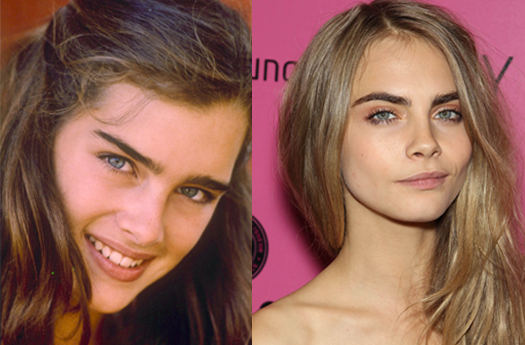 TOP 10 HAIR AND BEAUTY FROM THE LAST DECADE   TOP 10: HAIR AND BEAUTY TRENDS OF THE PAST THREE DECADES brows
